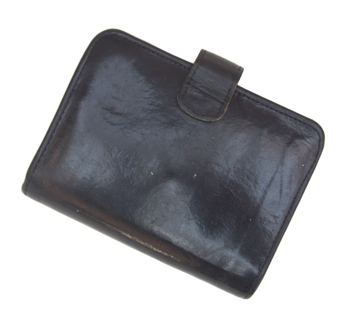新品未使用✨vintage coach old 財布 Black leather COACH オールド コーチ レザー ウォレット 黒 - Sixpacjoe Web Shop