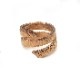 ◆Sample Sale◆CHAFF DESIGN Shell pattern triple winding Gold Ring|RING|【CHAFF DESIGN】 