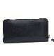 HTC Sunset Round Zipper Long Wallet Flower #3 TQS N / Black