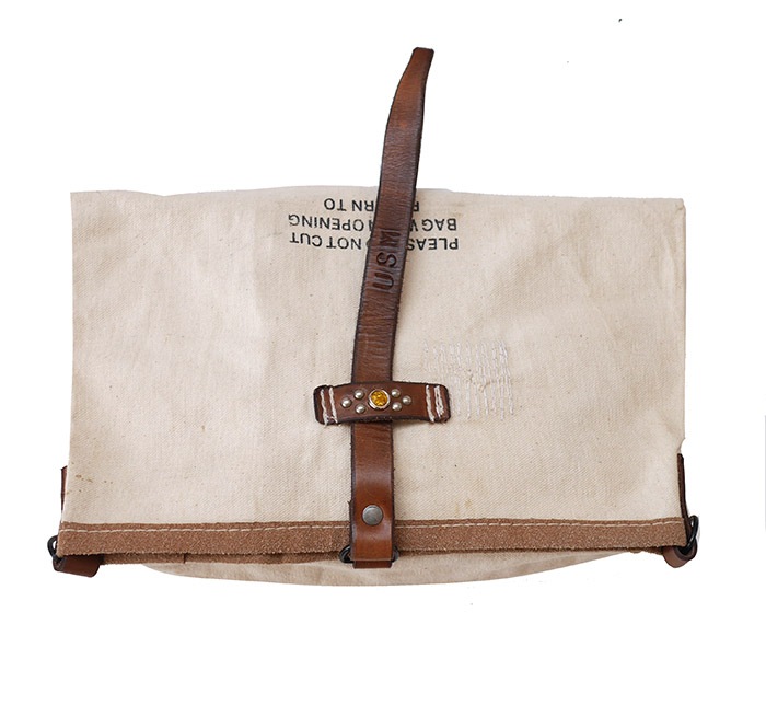 Vintage Remake  Fabric 2way Bag