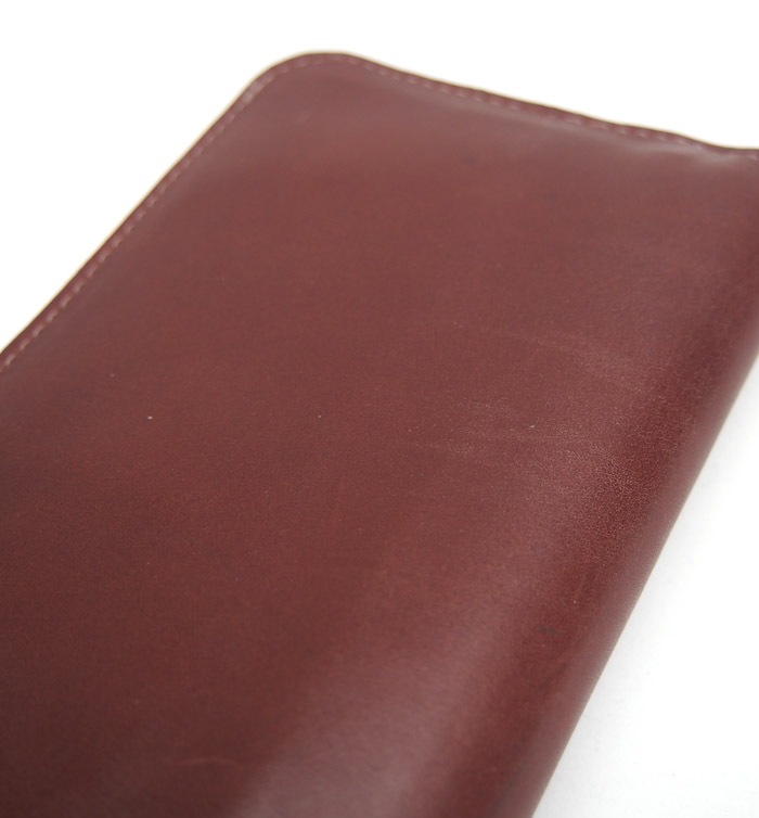 HTC Sunset Round Zipper Long Wallet Flower #3 TQS N / Brown / Light Brown