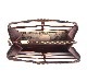 HTC Sunset Round Zipper Long Wallet Flower #3 TQS N / Brown / Light Brown