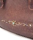 PANTY Original Design "OLD COACH" Vintage Remake Studs Leather Tote Bag / No.38