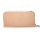 HTC Sunset Round Zipper Long Wallet Flower #3 TQS N / Natural
