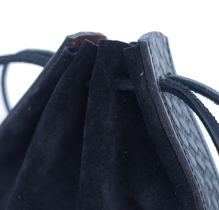 CHAFF DESIGN̥աǥVintage Belt Suede Bag / Black1