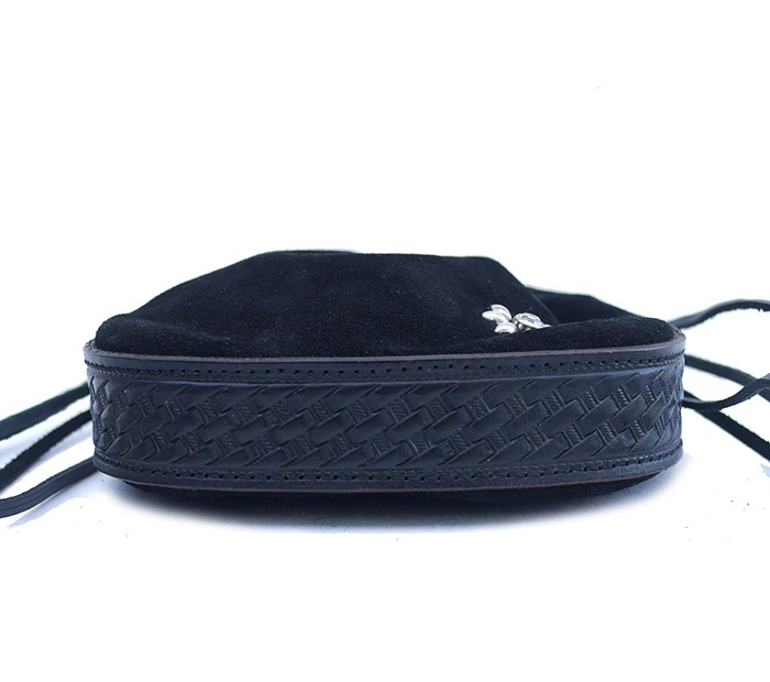 CHAFF DESIGN̥աǥVintage Belt Suede Bag / Black1