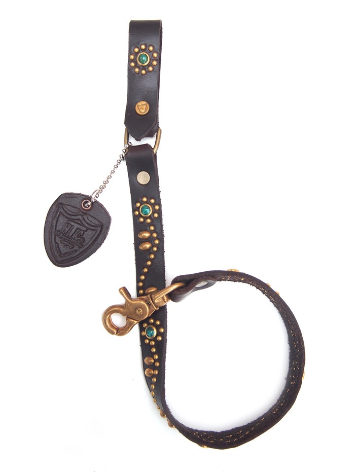 HTC Wallet Cord Flower #4 TQS B / D Brown