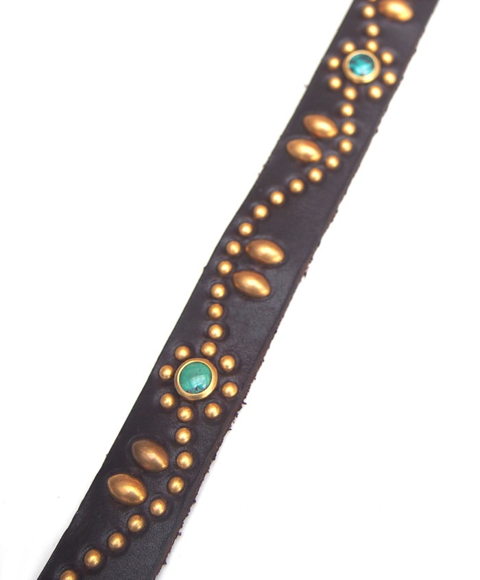 HTC Wallet Cord Flower #4 TQS B / D Brown