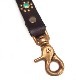 HTC Wallet Cord Flower #4 TQS B / D Brown