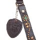 HTC Wallet Cord Flower #4 TQS B / D Brown