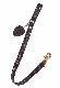 HTC Wallet Cord Flower #4 TQS B / D Brown