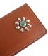 HTC SUNSET Card Case Flower TQS N / Brown