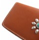 HTC SUNSET Card Case Flower TQS N / Brown