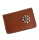 HTC SUNSET Card Case Flower TQS N / Brown