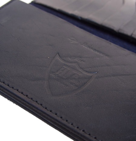 HTC Long Wallet Flower Suede #5 TQS N / Navy