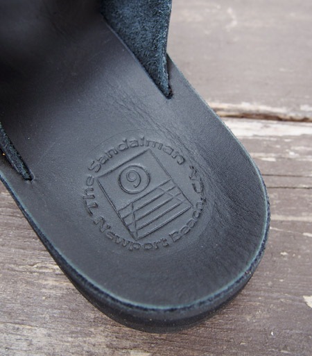 HTC��The Sandalman�ڎ������Î��������ߎ��ݎ��ގَώݡ� ������� ���� Double Strap 1Point Turquoise Studs / Black