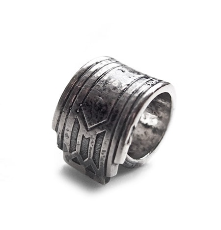 CHAFF DESIGN�̥���ա��ǥ������Antique Spoon Scarf Ring / NAVY��