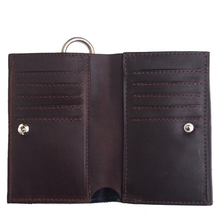 HTC Sunset Short Wallet Flower Suede Mix TQS N / Navy