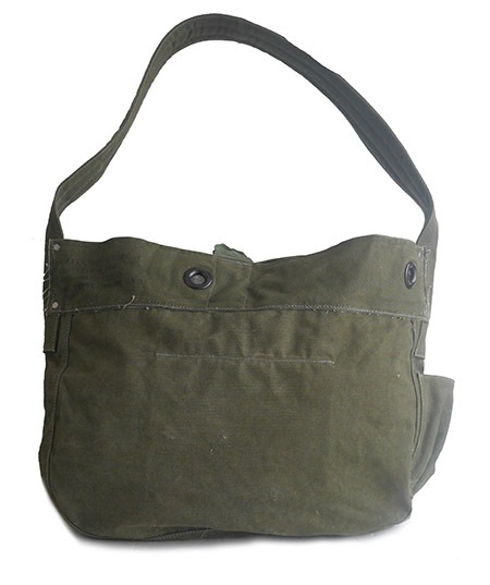 IrregulaR by ZIP STEVENSON Vintage Military Shoulder Bag #10 / Khaki