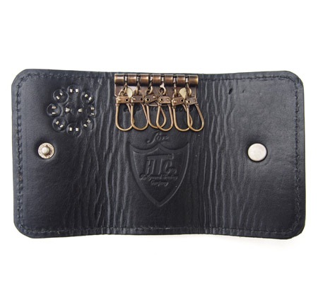 HTC Key Case Flower Suede #2 BLK N / Black