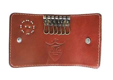 HTC Key Case Flower Suede #2 TQS N / Camel