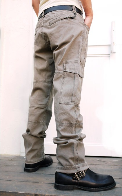 JIMMY TAVERNITI【ｼﾞﾐｰﾀｳﾞｧﾆﾃｨ】 Cotton Cargo Twill Pants / Khaki