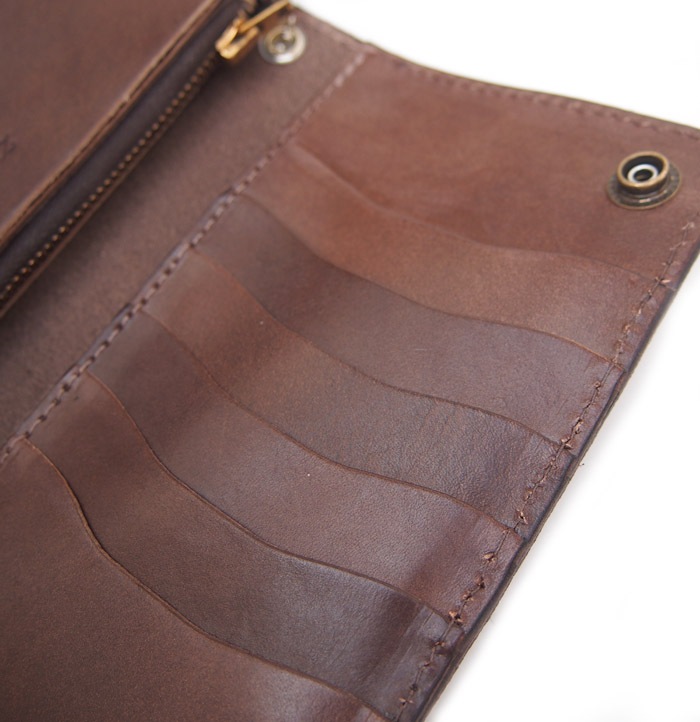 ��ͽ����ա�HTC Sunset Long Wallet Flower Leather #4 TQS B / Moca Brown