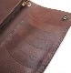 ��ͽ����ա�HTC Sunset Long Wallet Flower Leather #4 TQS B / Moca Brown