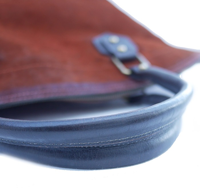 Vintage Suede Hand Bag