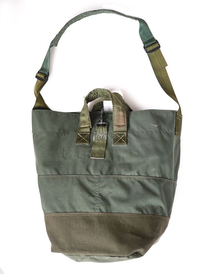 Vintage Remake Military Fabric  Big Bag