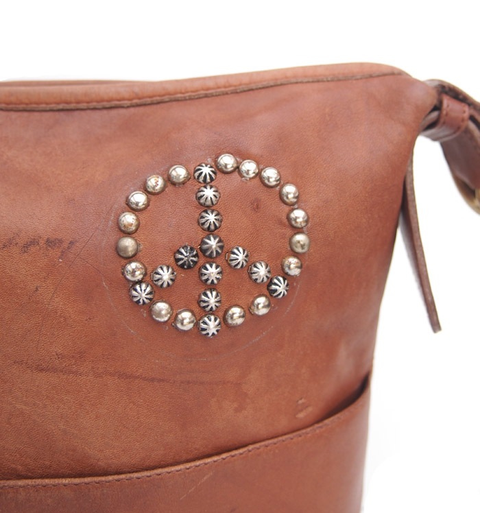 PANTY Original Design "OLD COACH" Vintage Remake Studs Shorder Bag / No.27