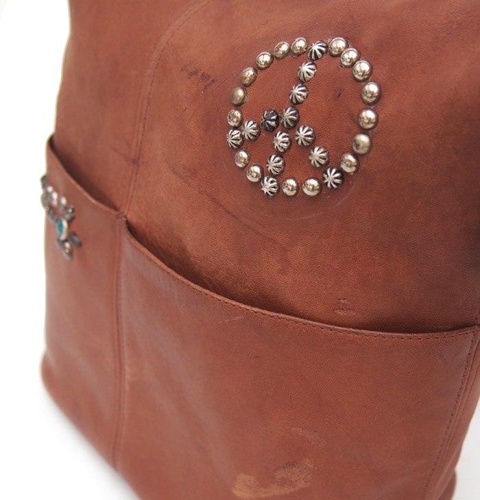 PANTY Original Design "OLD COACH" Vintage Remake Studs Shorder Bag / No.27