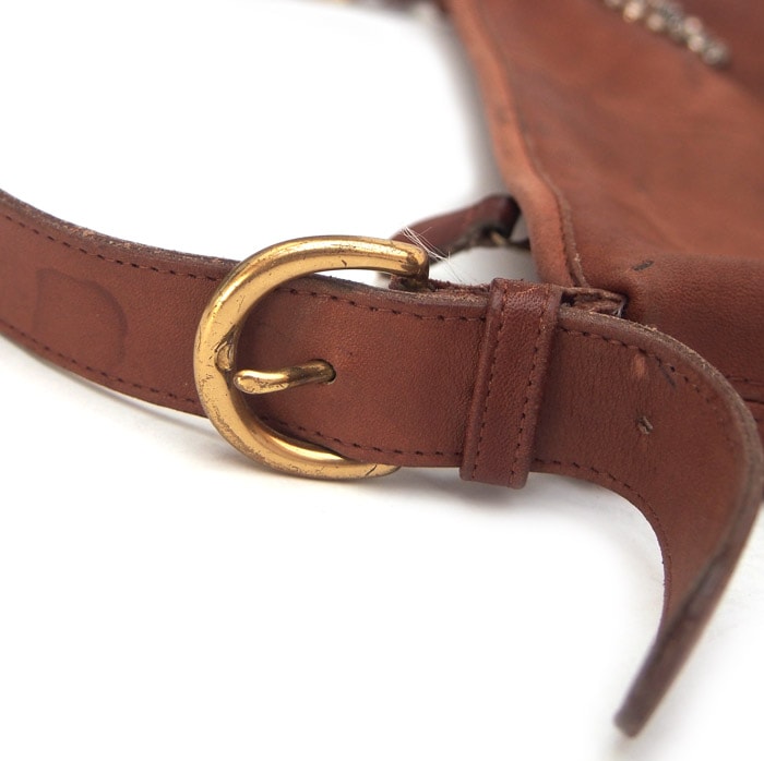 PANTY Original Design "OLD COACH" Vintage Remake Studs Shorder Bag / No.27