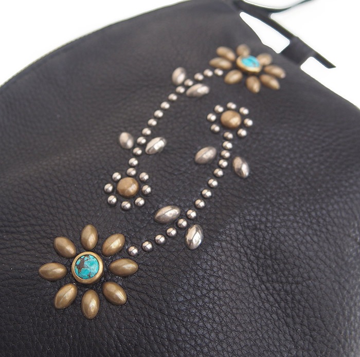 HTC SUNSET Pouch Bag Flower #3 TQS MIX / Black