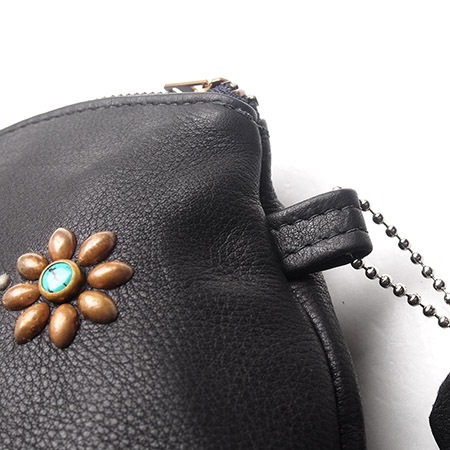 HTC SUNSET Pouch Bag Flower #3 TQS MIX / Black