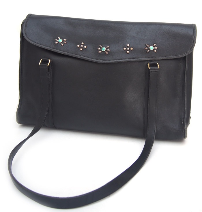 PANTY Original Design "OLD COACH" Vintage Remake Tote Bag / No.28