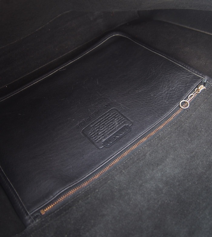 PANTY Original Design "OLD COACH" Vintage Remake Tote Bag / No.28