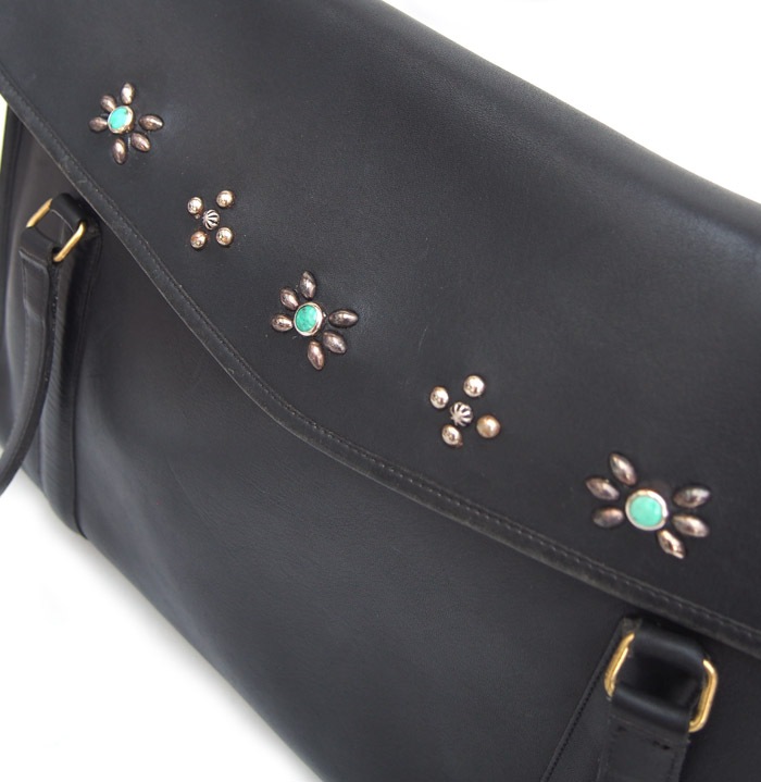 PANTY Original Design "OLD COACH" Vintage Remake Tote Bag / No.28