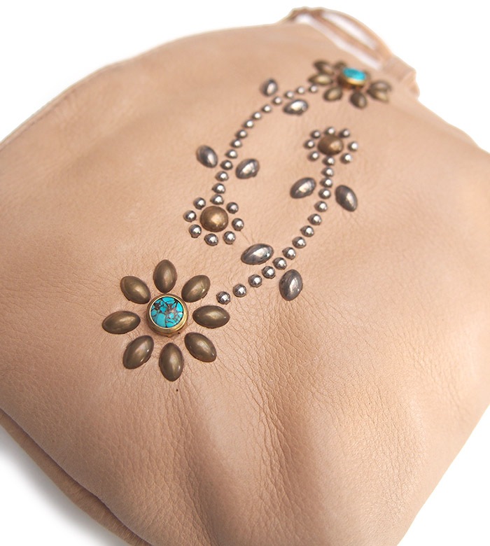 HTC SUNSET Pouch Bag Flower #3 TQS MIX / Natural