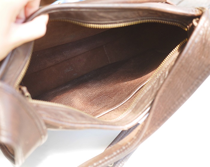 PANTY Original Design "OLD COACH" Vintage Shoulder Bag / No.40