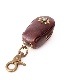 HTC Sunset Zipper Key Case Flower #5 TQS B / Brown