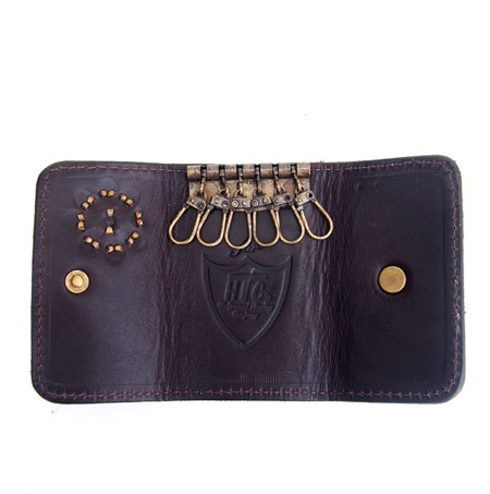 HTC Key Case Flower Suede #2 TQS B / D Brown