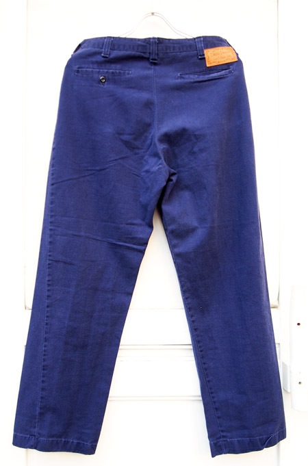 HTC DENIM DOCTORS ̎ÎÎގƎюĎގޡ ѥ Vintage Remake Cotton Work Pants / Navy
