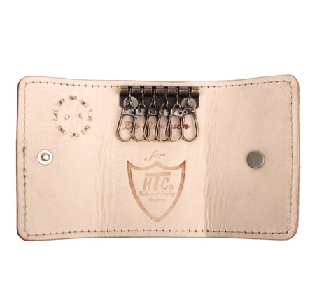 HTC Key Case Flower #3 BLK N / Leopard