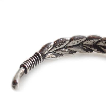 CHAFF DESIGN̥աǥWeat Silver Texture Bangle