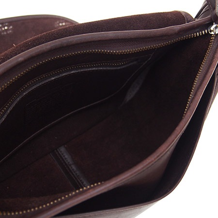 PANTY Original Design "OLD COACH" Vintage Remake Studs Leather Shoulder Bag / No.19