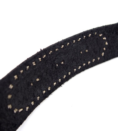 HTC ̎Î ٥ Oval Studs&Emboss Police Stingray Belt / Black