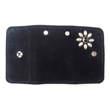 HTC Key Case Flower Suede #2 BLK N / Black