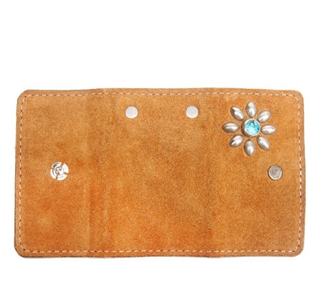 HTC Key Case Flower Suede #2 TQS N / Camel
