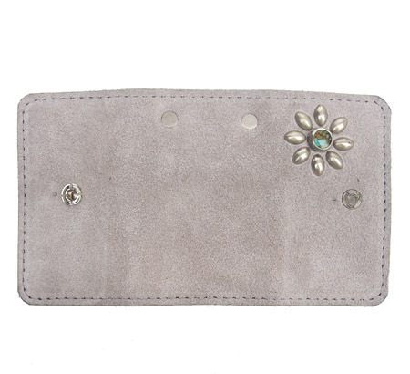HTC Key Case Flower Suede #2 TQS N / Gray